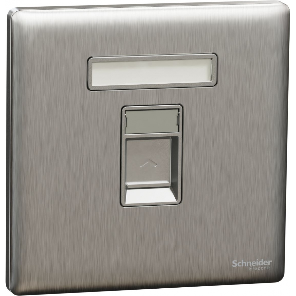 Schneider Electric UNICA X 單位RJ45數據插座 (炫星銀) | NUX31RJ6_SS